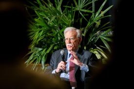 Former U.S. National Security Advisor John Bolton speaks in Austin, Texas.