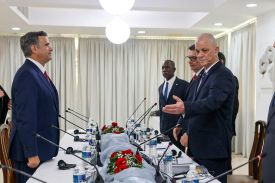 CIA director John Ratcliffe attends a meeting with Cuban officials in Havana.