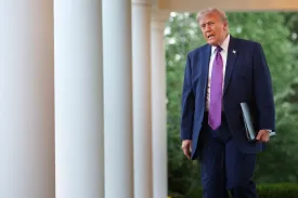 U.S. President Donald Trump at the White House in Washington on May 11.