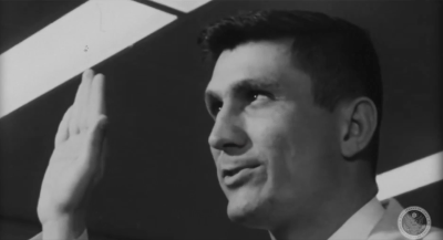 A screenshot from a U.S. State Department recruitment video.